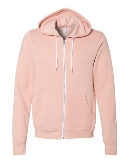 BELLA + CANVAS-Unisex Sponge Fleece Full-Zip Hoodie-3739